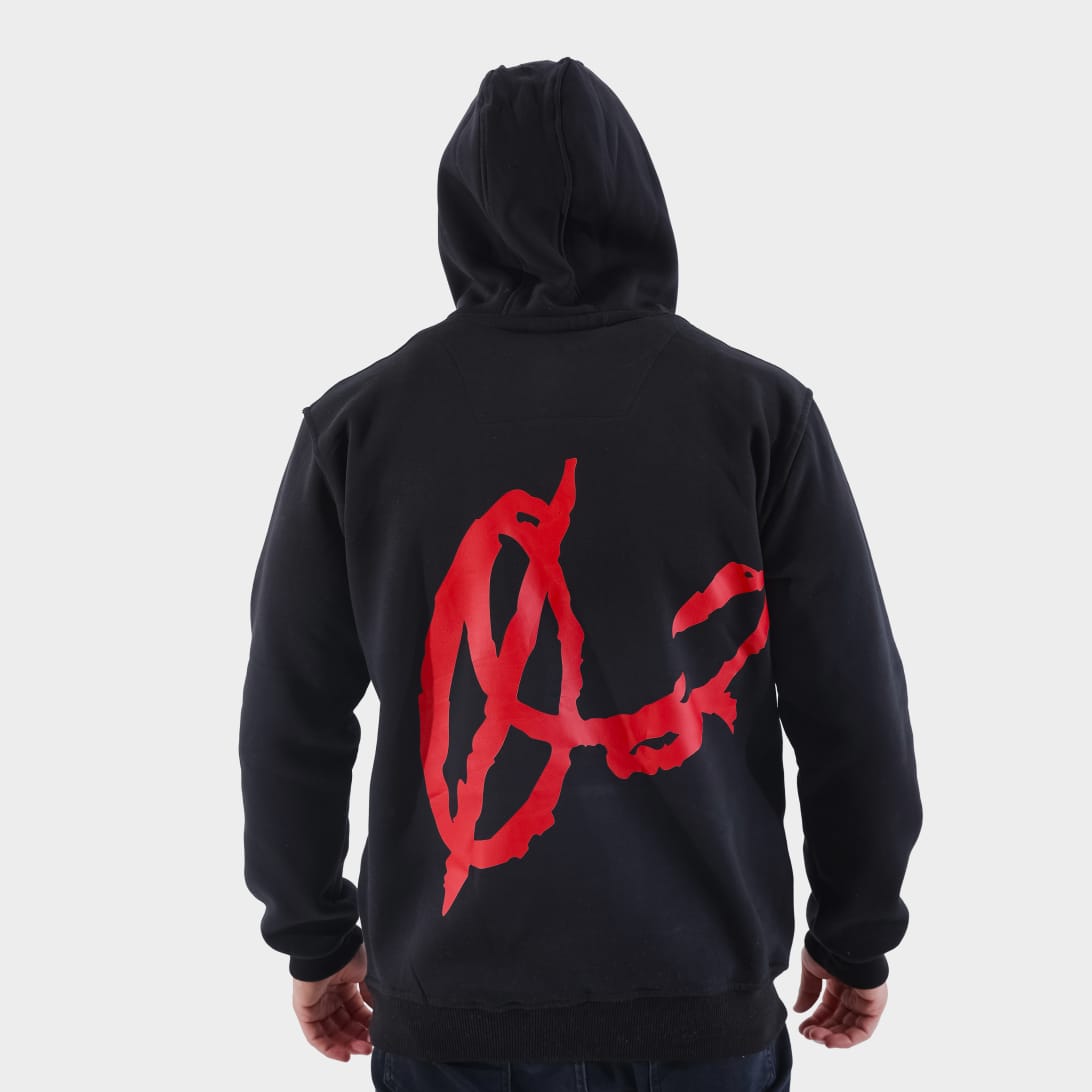 K01 — Equal 2 Hoodie (Crimson Red)